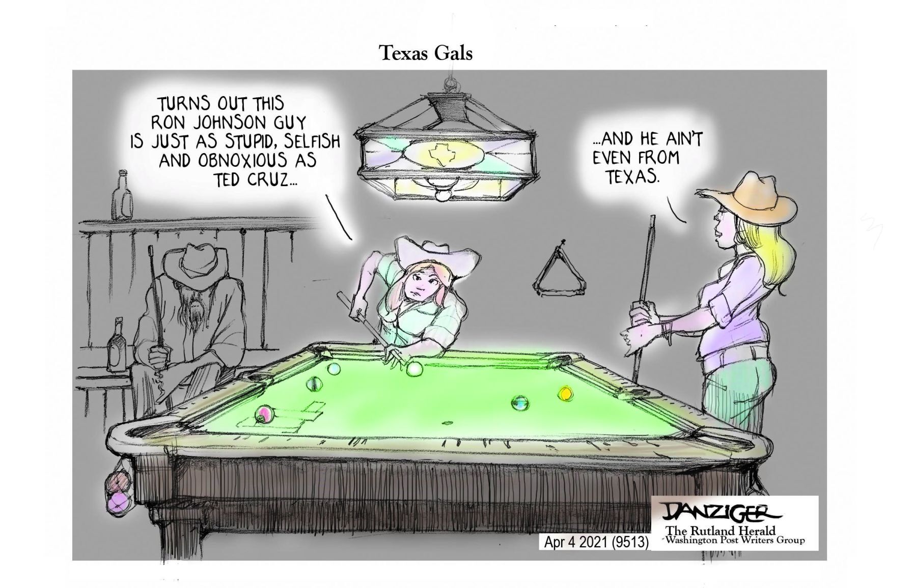 Jeff Danziger cartoon